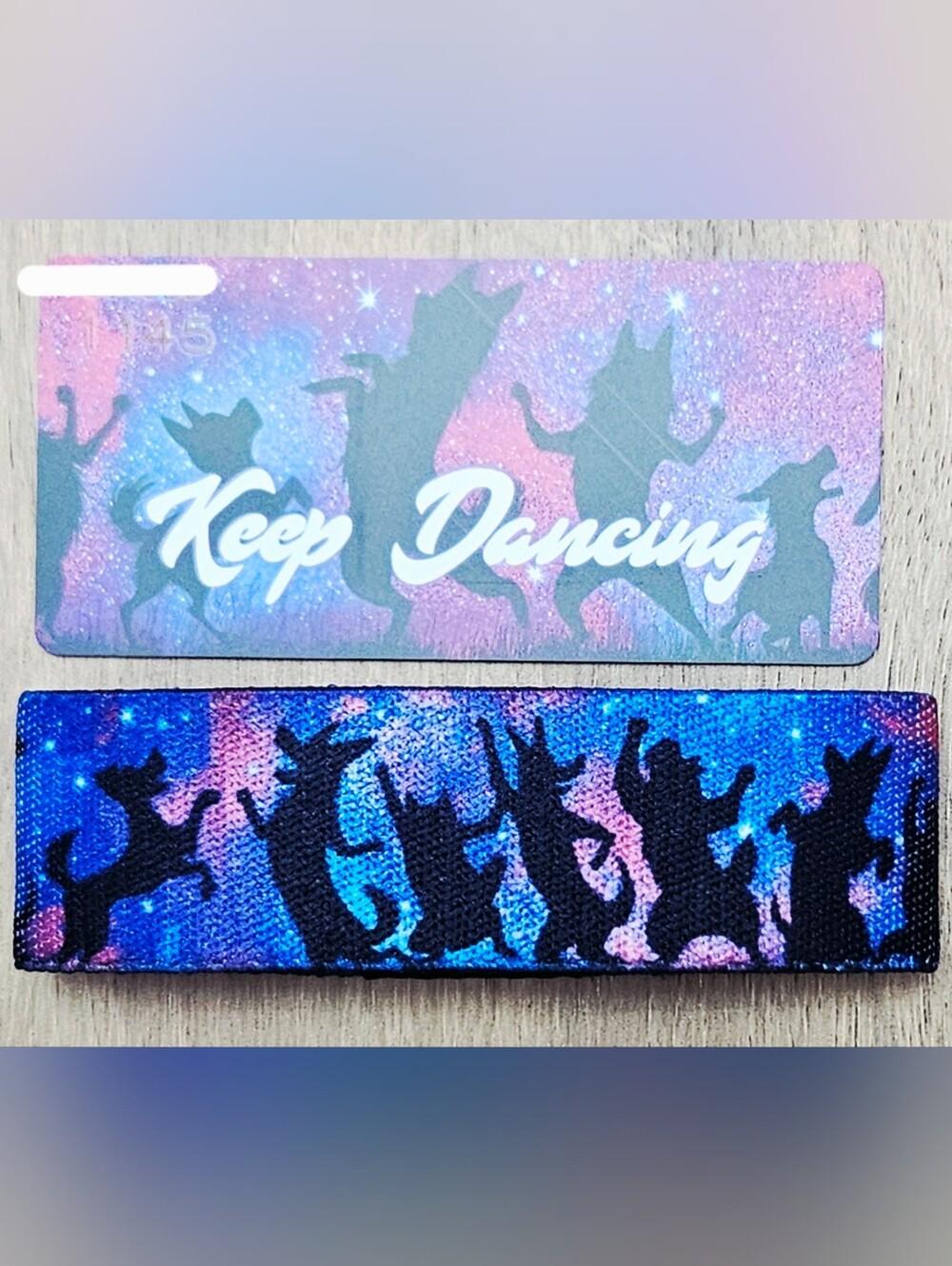 ZOX "KEEP DANCING" #1144 INTERACTIVE GALAXY DOG NEW MEDIUM collectible wristband